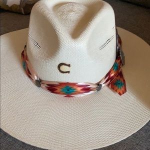 Charlie 1 Horse Navajo Straw hat